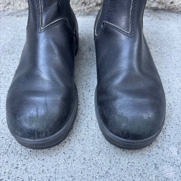 BLUNDSTONE Black Leather Chelsea Boots Womens US 7.5 AUS 4.5 Classic Boot #558 - Picture 5 of 10